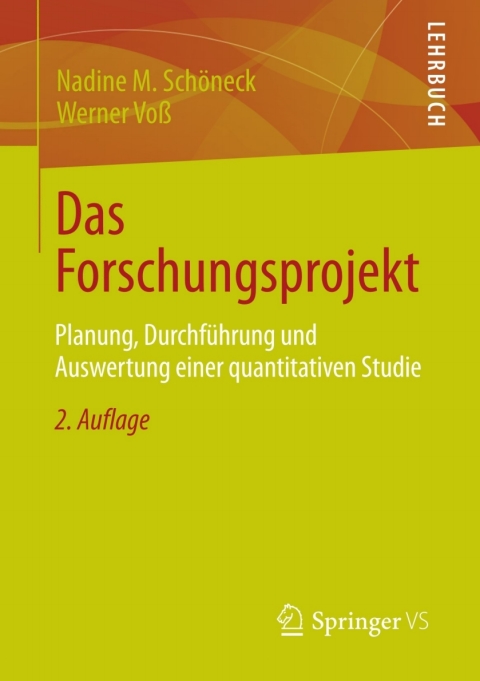 Cover image for book Das Forschungsprojekt