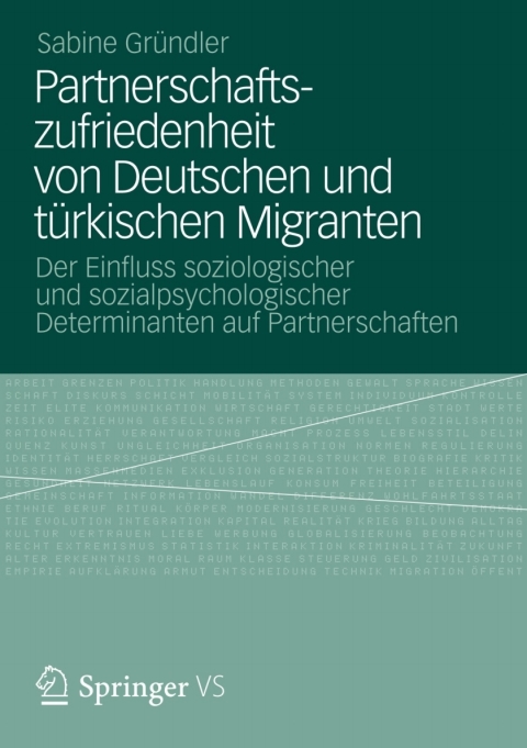 Cover image for book Partnerschaftszufriedenheit von Deutschen und türkischen Migranten