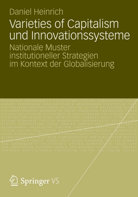 Cover image for book Varieties of Capitalism und Innovationssysteme