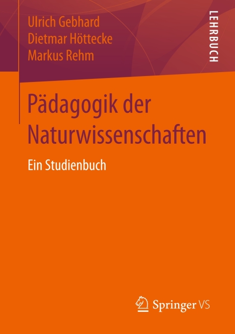 Cover image for book Pädagogik der Naturwissenschaften