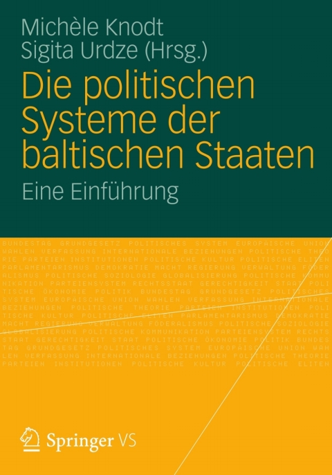 Cover image for book Die politischen Systeme der baltischen Staaten