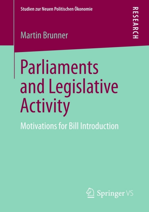 Cover image for book Parliaments and Legislative Activity
