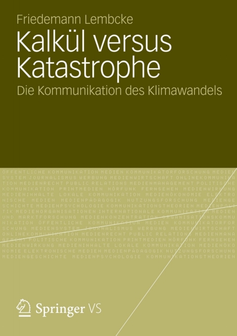 Cover image for book Kalkül versus Katastrophe