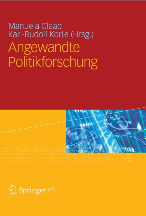 Cover image for book Angewandte Politikforschung