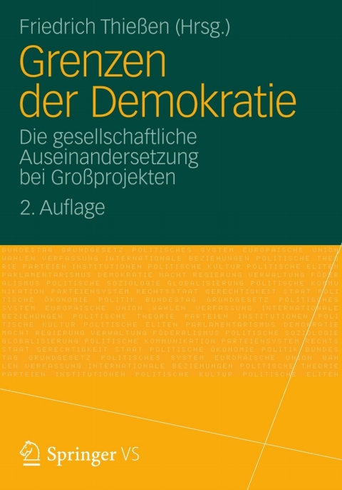Cover image for book Grenzen der Demokratie