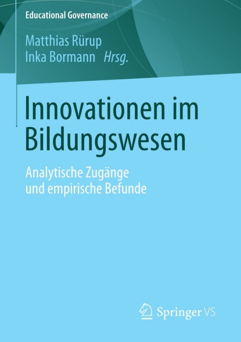 Cover image for book Innovationen im Bildungswesen