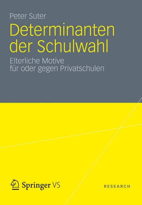 Cover image for book Determinanten der Schulwahl