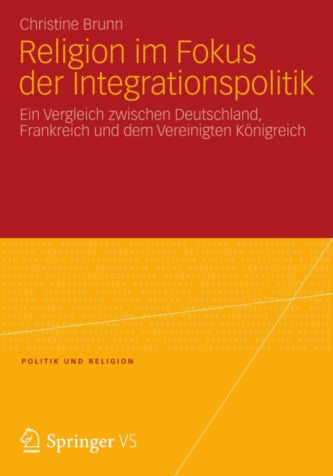 Cover image for book Religion im Fokus der Integrationspolitik