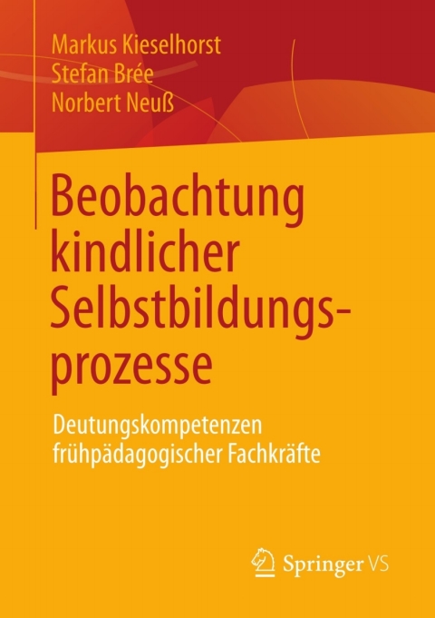 Cover image for book Beobachtung kindlicher Selbstbildungsprozesse