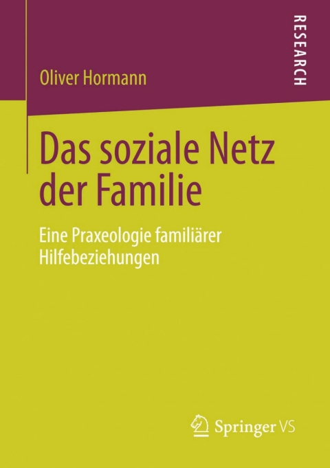 Cover image for book Das soziale Netz der Familie