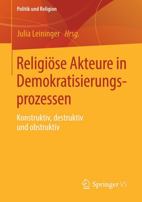 Cover image for book Religiöse Akteure in Demokratisierungsprozessen