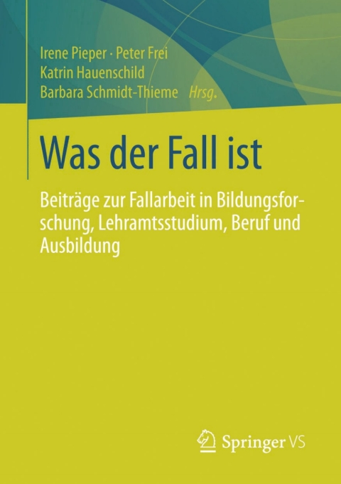 Cover image for book Was der Fall ist
