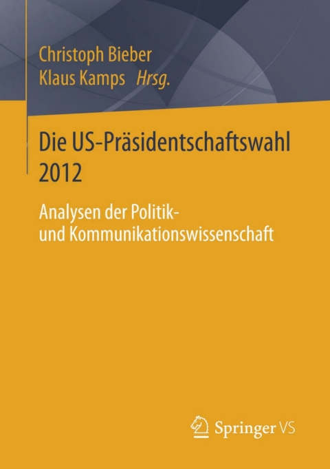 Cover image for book Die US-Präsidentschaftswahl 2012