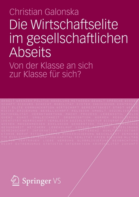 Cover image for book Die Wirtschaftselite im gesellschaftlichen Abseits