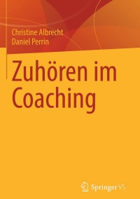 Cover image: Zuhören im Coaching 9783531197807