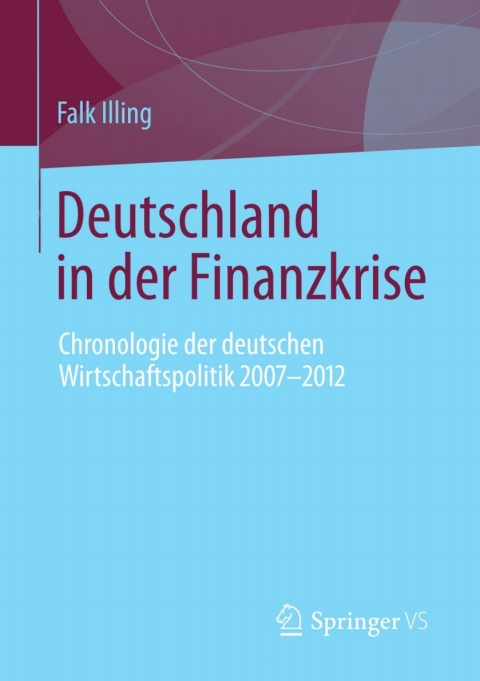 Cover image for book Deutschland in der Finanzkrise