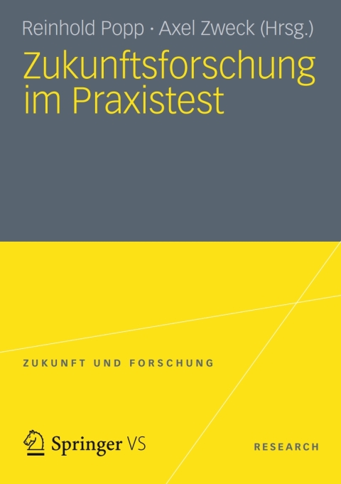 Cover image for book Zukunftsforschung im Praxistest