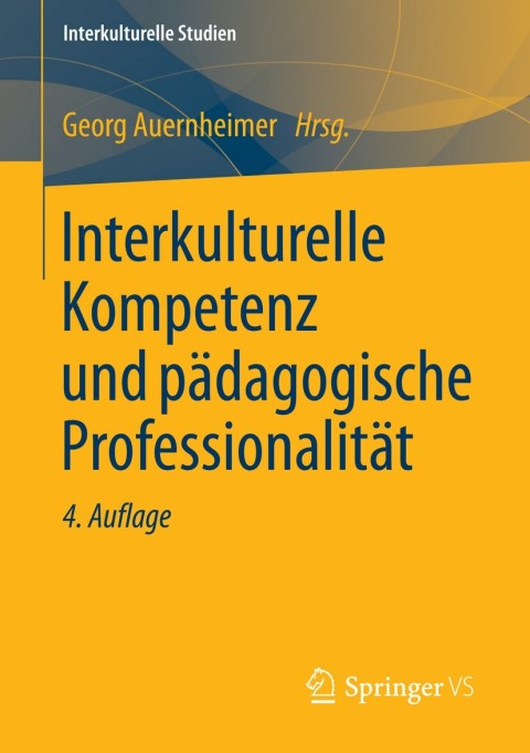 Cover image for book Interkulturelle Kompetenz und pädagogische Professionalität
