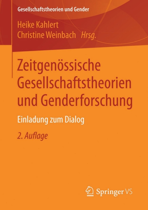 Cover image for book Zeitgenössische Gesellschaftstheorien und Genderforschung