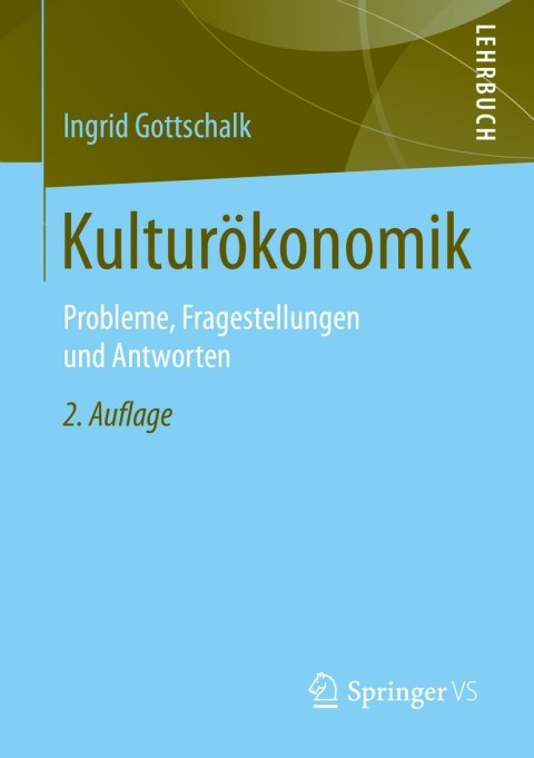 Cover image for book Kulturökonomik
