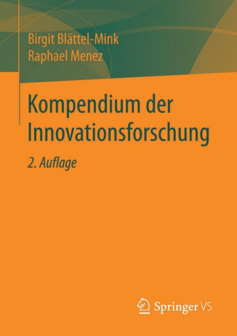 Cover image for book Kompendium der Innovationsforschung