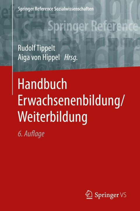 Cover image for book Handbuch Erwachsenenbildung/Weiterbildung