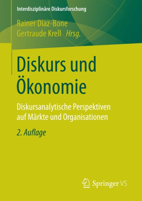Cover image for book Diskurs und Ökonomie
