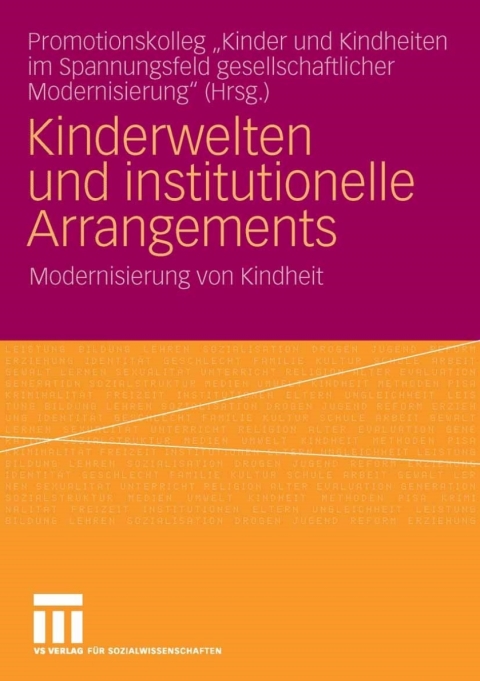 Cover image for book Kinderwelten und institutionelle Arrangements