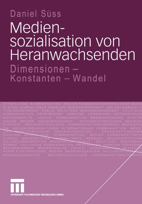 Cover image for book Mediensozialisation von Heranwachsenden