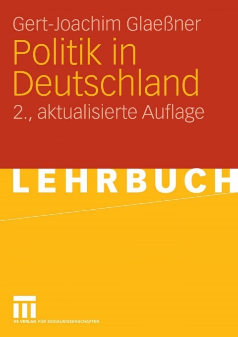 Cover image for book Politik in Deutschland