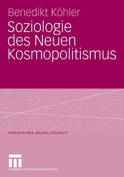 Cover image for book Soziologie des Neuen Kosmopolitismus
