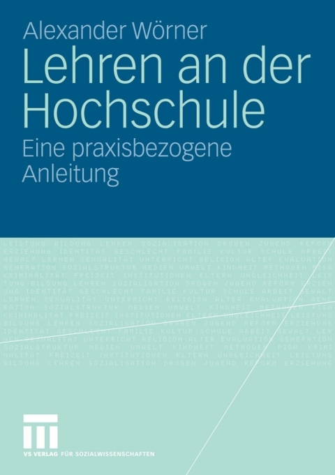 Cover image for book Lehren an der Hochschule