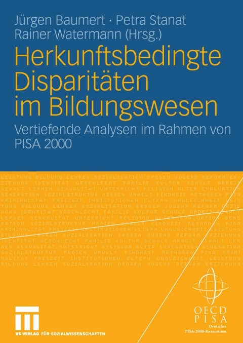 Cover image for book Herkunftsbedingte Disparitäten im Bildungswesen: Differenzielle Bildungsprozesse und Probleme der Verteilungsgerechtigkeit