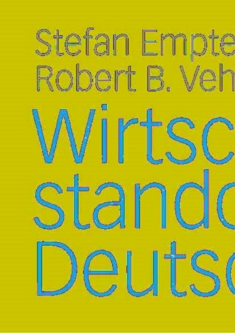 Cover image for book Wirtschaftsstandort Deutschland