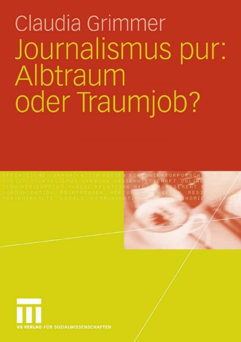 Cover image for book Journalismus pur: Albtraum oder Traumjob