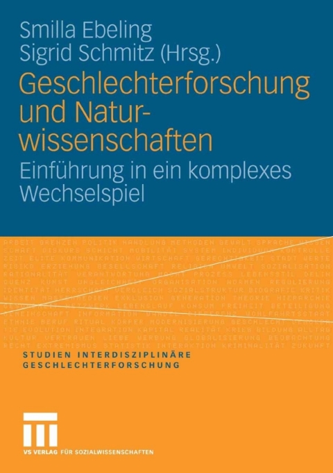 Cover image for book Geschlechterforschung und Naturwissenschaften