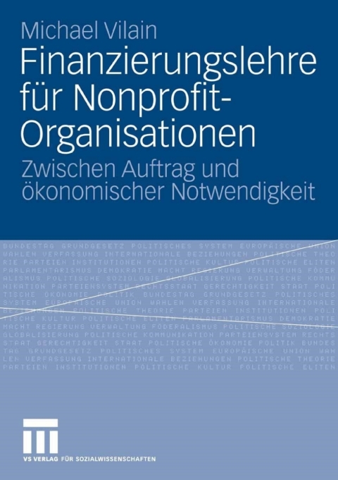 Cover image for book Finanzierungslehre für Nonprofit-Organisationen
