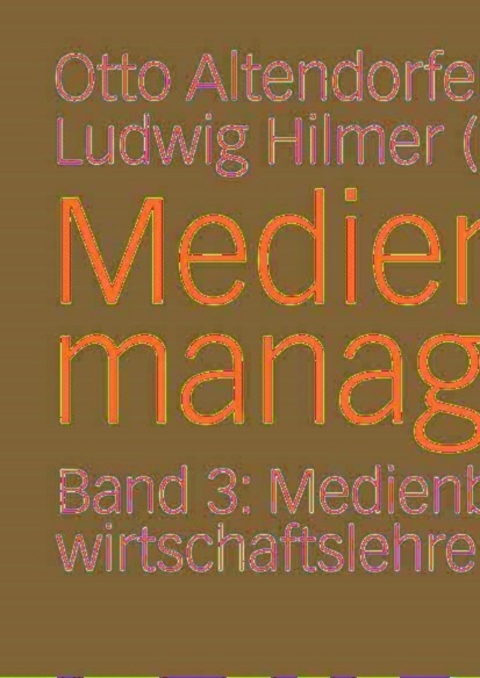 Cover image for book Medienmanagement