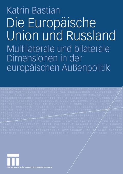 Cover image for book Die Europäische Union und Russland