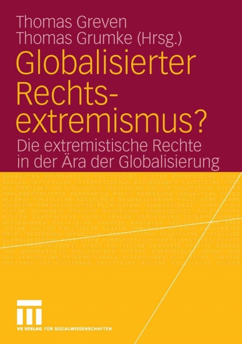 Cover image for book Globalisierter Rechtsextremismus?