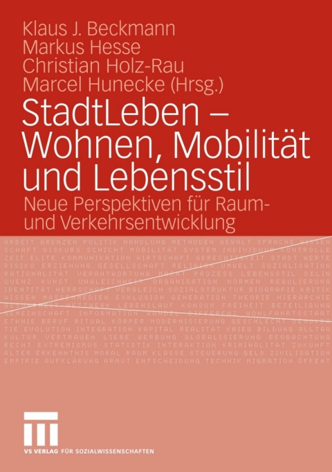 Cover image for book StadtLeben - Wohnen, Mobilität und Lebensstil