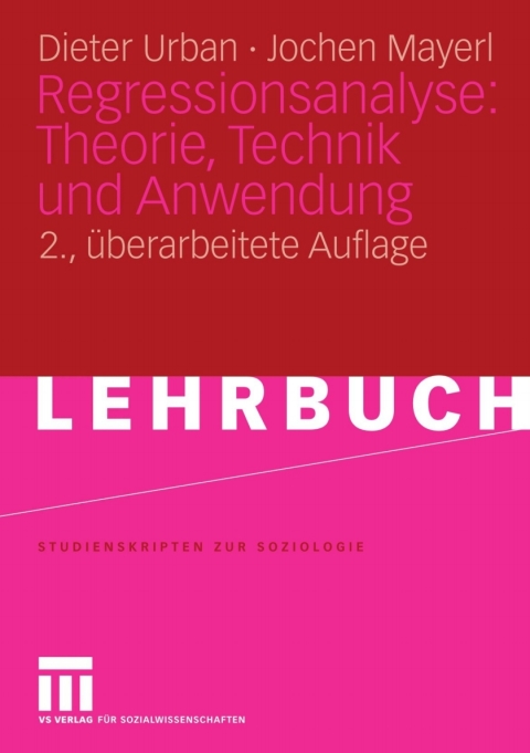 Cover image for book Regressionsanalyse: Theorie, Technik und Anwendung.