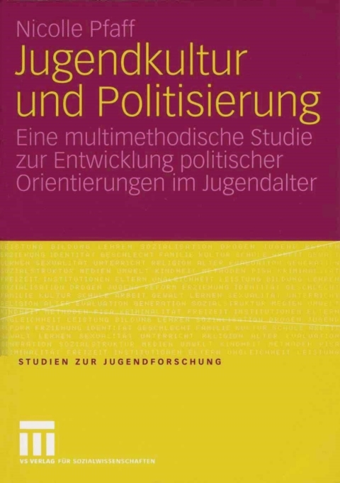 Cover image for book Jugendkultur und Politisierung