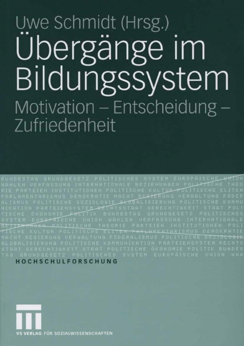 Cover image for book Übergänge im Bildungssystem