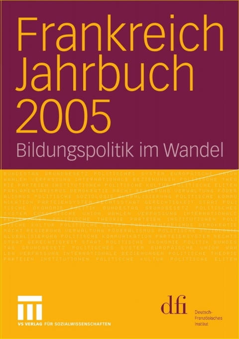Cover image for book Frankreich Jahrbuch 2005