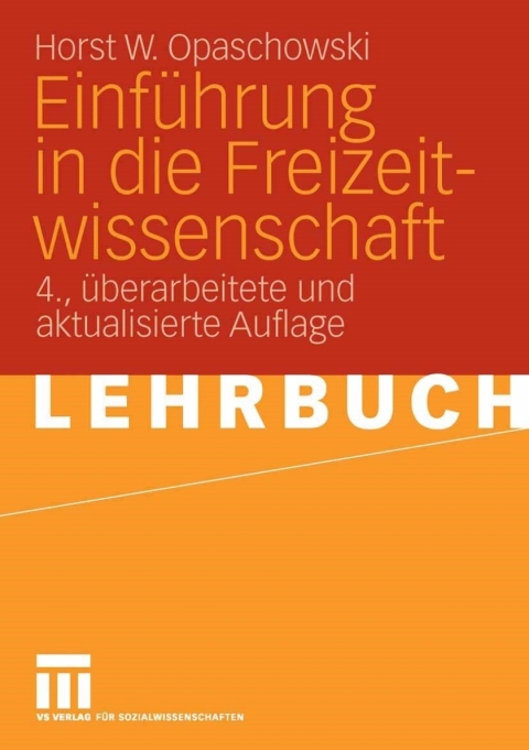 Cover image for book Einführung in die Freizeitwissenschaft