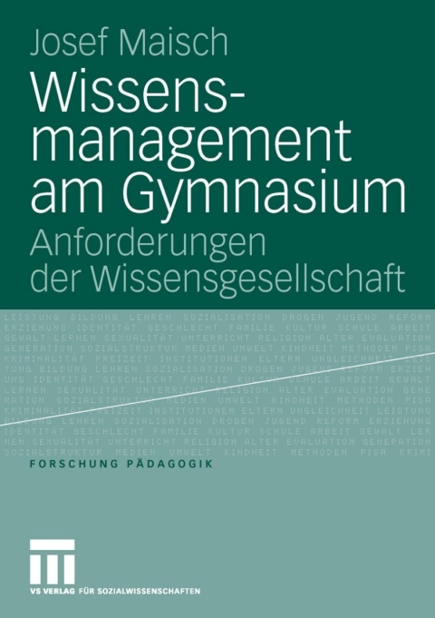 Cover image for book Wissensmanagement am Gymnasium