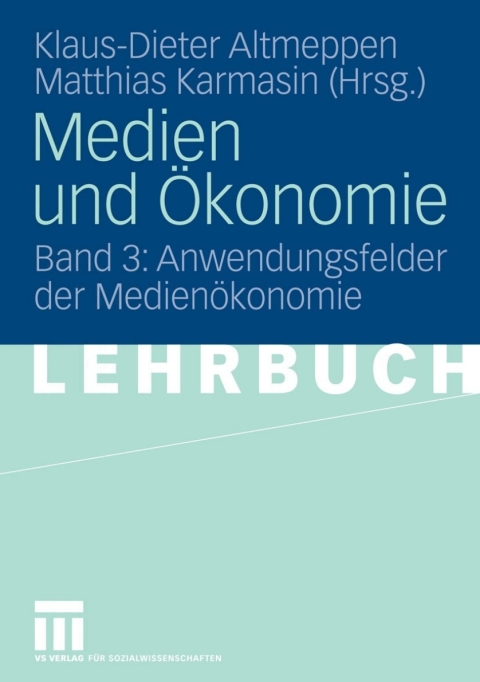 Medien und Ãkonomie 