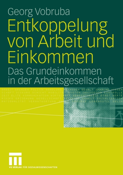 Cover image for book Entkoppelung von Arbeit und Einkommen