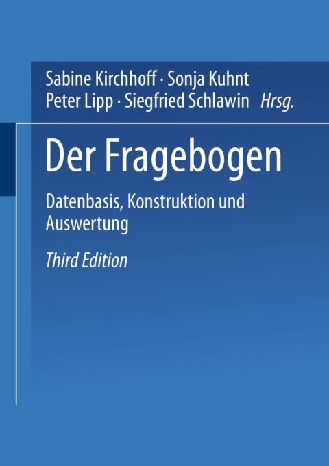 Cover image for book Der Fragebogen